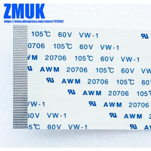AWM 20706 105C 60V VW-1 Flexible FFC Ribbon Cable