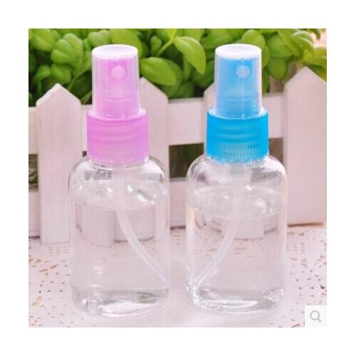 Free Shipping 500pcs/lot 50ML PET Perfume Bottle,50cc Refillable Perfume Atomizer Use In Travel PET Sprayer Bottle
