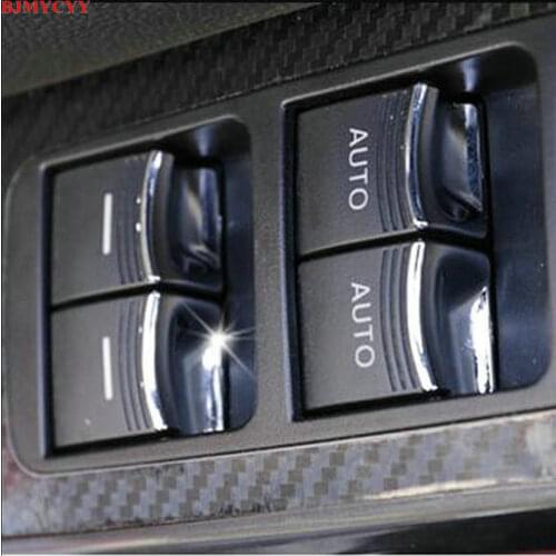 BJMYCYY car styling ABS 7PCS/SET Car window lift buttons decorate sequins For Honda Acura RDX car accessories