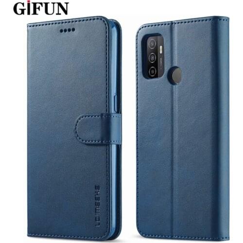 Flip Cover For OPPO A53 Case Leather Magnetic Wallet Cover For OPPO A53s 2020 Phone Cases A 53 Cover With Card Holder