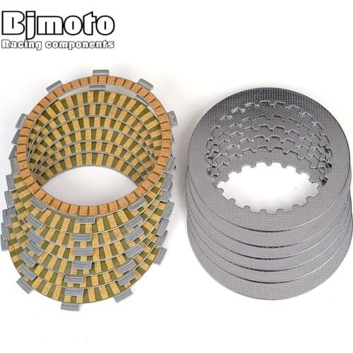 Motorcycle Friction Clutch Plates For Honda CB500R 94-03 CBF500 04-07 CBR400RR MC29 90-94 XL600V Transalp 87-00 NV600 Shadow 600