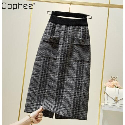 Женские трикотажные юбки Dophee China At AliExpress