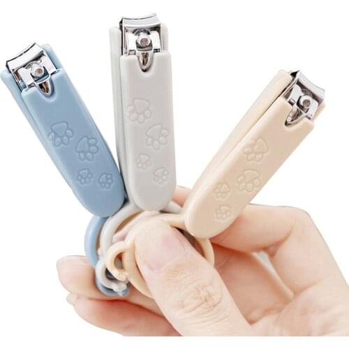 1PC Cute Nail Clippers Cutter Trimmer Scissor Professional Toe Fingernail Toenail Manicure Clippers Phone Holder Nail Tool