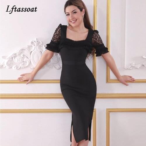 Черные летние платья Lftassoat China At AliExpress