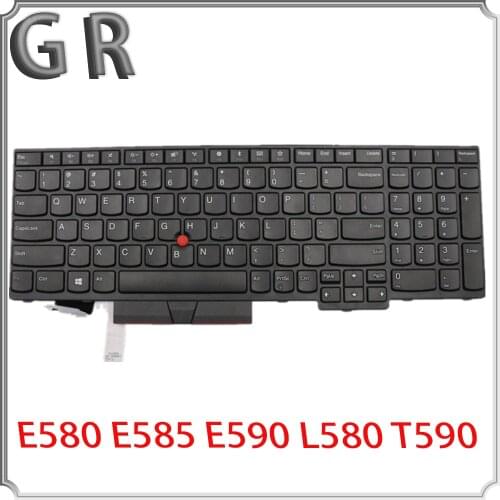 New original For ThinkPad E580 E585 E590 L580 T590 US Keyboard 01YP560 01YP720 01YP640