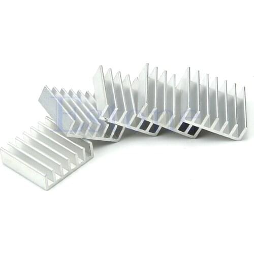2021 New 5pcs High Quality 14x14x6mm Aluminum Heat Sink For LED Power Memory Chip IC DIY