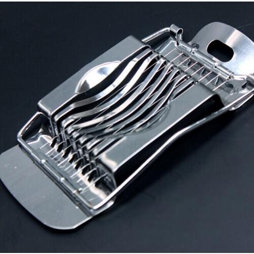 New Arrival Stainless Steel Boiled Egg Slicer Section Cutter Mushroom Tomato Cutter Kitchen Tool ss1139