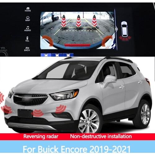 The Front And Rear Radar Blind Spot Warning Sound Indicator Of Car Reversing Image Is Suitable For Buick Encore 2019-2021