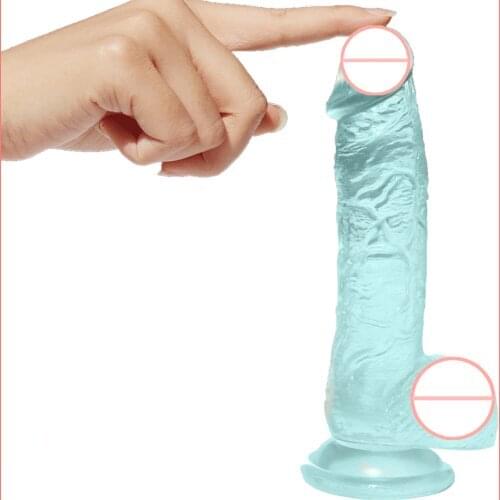 Dildo silicone sex toy for women dildo with suction-cup realistic penis vagina stimulator female masturbator adult sex toy