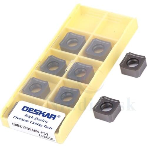 SNMX1205ANN-F57 LF6018 Milling Blades CNC Lathe Cutting Tools Carbide Inserts Milling Cutter Turning Tools , For Stainless Steel