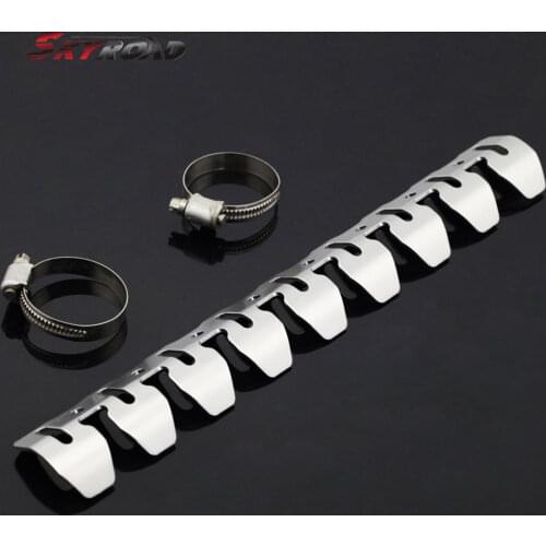 Heat Protection Shield For 690 DUEK SMC Enduro For HONDA CRF 450X CRF450R 250 CRF250L Motorcycle Accessories Front Manifolds