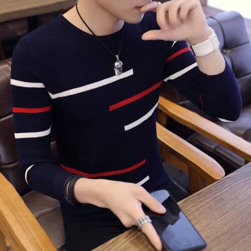 Spring Autumn Men Sweater Zipper Solid Mens Pullover Sweater Male Coat Man Sweaters Casual Clothes Long Sleeve Homme Shirt C248