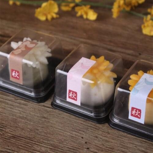 2016 Direct Selling Eco-friendly Soap Mold Hot Sale 50pcs Pvc Clear Cake Container / Cupcake Muffin Box Plastic Wedding Shower