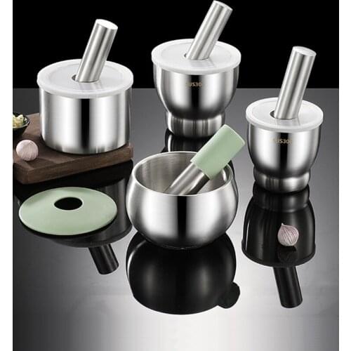 Smashing jar, stone mortar, garlic masher, grinder, grinding bowl, household mortar, medicine pounding bowl, garlic mortar