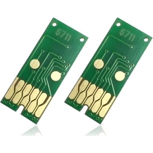 For Epson T6711 Maintenance Box Chip Waste Ink Tank chip WorkForce WF-7210/7710/7720/3540 ET-16500 WF-3620 WF-3640 free shipping