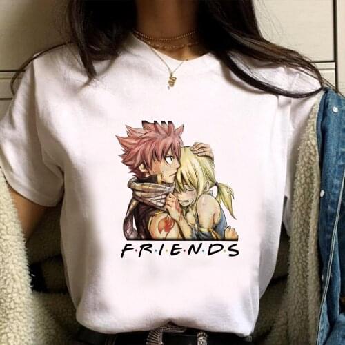 Classic Anime Fairy Tail T Shirt 2021 Summer Fashion Short Sleeve Men/women Casual T-shirt Harajuku Streetwar Unisex