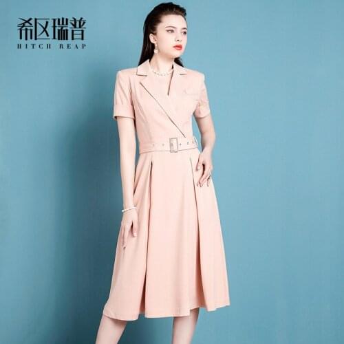HITCH REAP Summer Short Sleeve Dresses