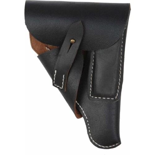 WWII German Black Leather Walther PPK Holster Color Black