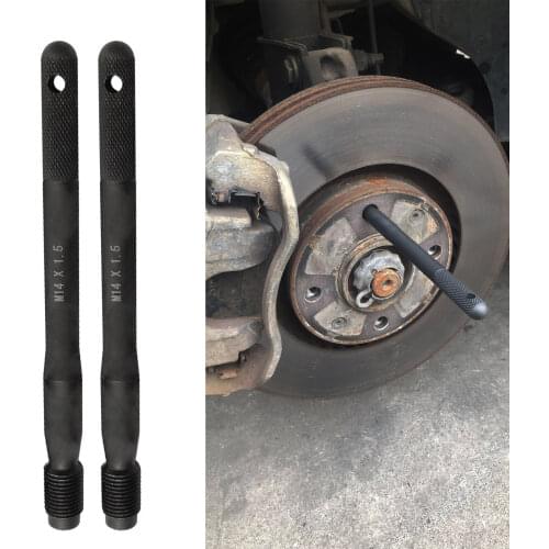 Wheel Hanger Alignment Pin Guide Tool Wheel Lug Bolt Automotive Mechanic Tool Wheel Mounting Guide Bolt Metric M14*1.5 Threads