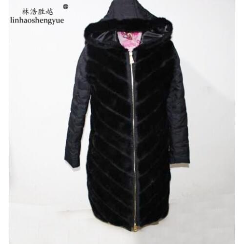 Linhaoshengyue Large Fur Coats
