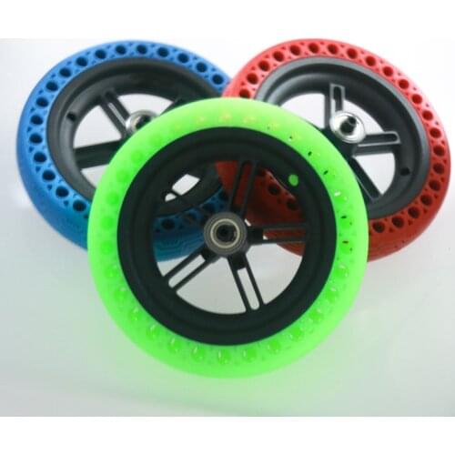 8.5 inch Rim with 8 1/2*2 Explosion Proof Durable Fluorescent Tyre for Xaiomi M365 Electric Scooter/Luminous Honeycomb Tire