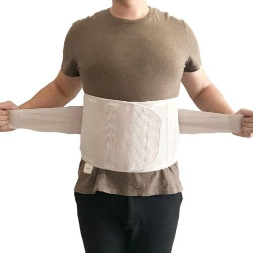 Wholesale Lumbar Back Support Belt Neoprene Waist Support Brace Gym Fitness Belt Adult Corset For The Lower Back Posture Correct