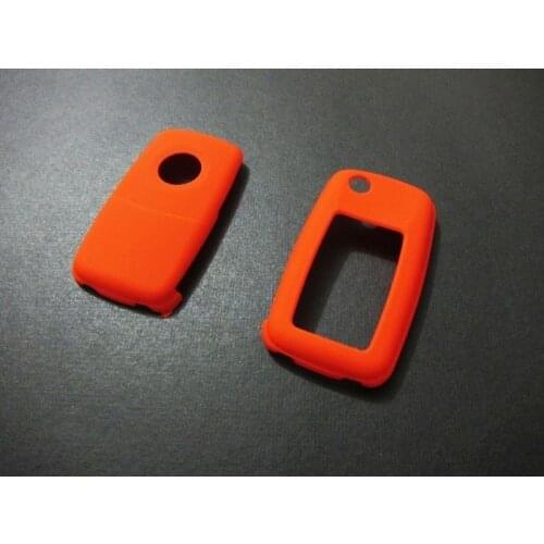 ORANGE Remote Key Protection Case for VW Golf Jetta Polo Passat