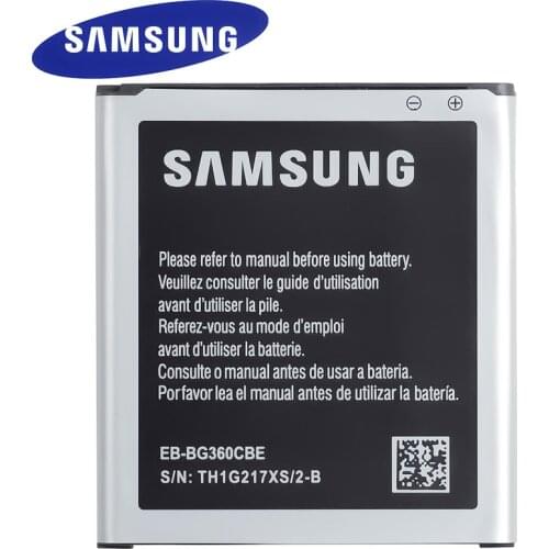 Original Samsung Battery For Galaxy CORE Prime G3606 G3608 G3609 Genuine EB-BG360BBE EB-BG360CBE EB-BG360CBC With NFC 2000mAh