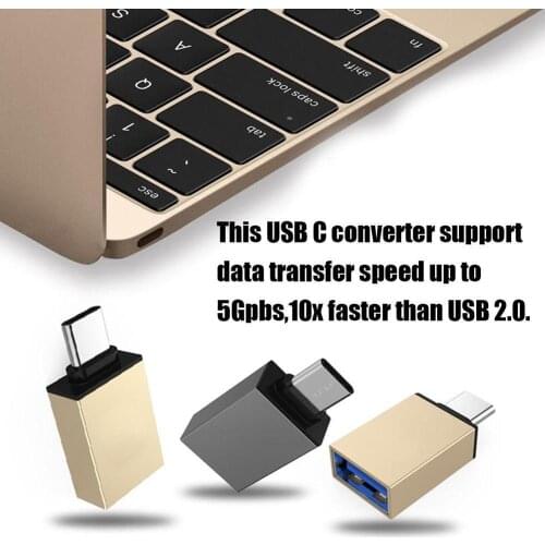 Adapter Converter Type C USB3.0 to OTG Charging Test Hard Disk Converter For Xiaomi