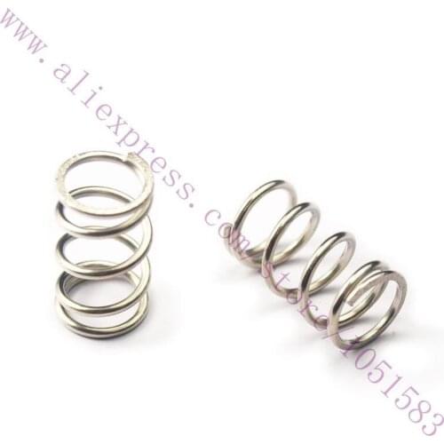 10pcs/lot 3D Printer reprap MK replicator2 Extruder Strong Springs OD:8mm, Diameter of Spring:1mm