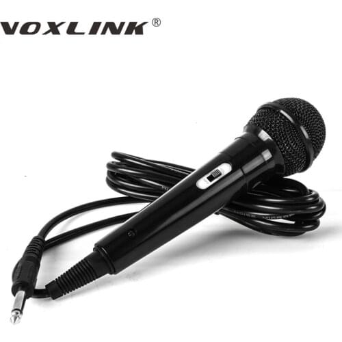 VOXLINK Karaoke Microphone Professional Performance MIC Handheld Dynamic Wired Microphone for KTV Live Vocal Karaoke Music Stage