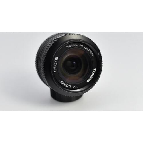 Used secondhand original Tokina 8mm 1:1.3 CCTV lens industry lens for industry camera