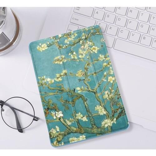 Vintage Oil Painting for ipad 10.2 8th 2020 7th Case Pro 12.9 Case 2020 Mini 5 Cover Soft Silicone For ipad Air 4 Mini 2 Air 3