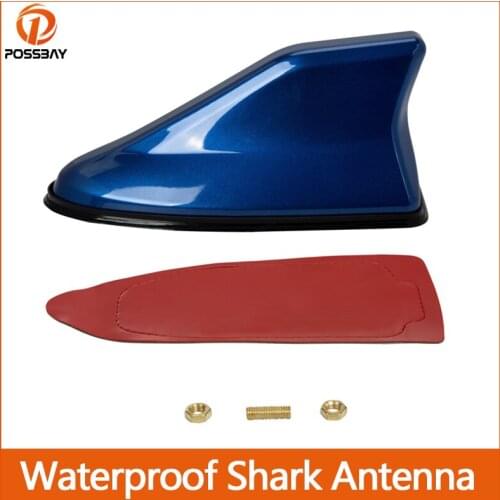 Waterproof Shark Fin Antenna Car FM Radio Signal Aerials Universal for Seat Ibiza/BMW/Toyota/Opel/Megane/Nissan Exterior Parts