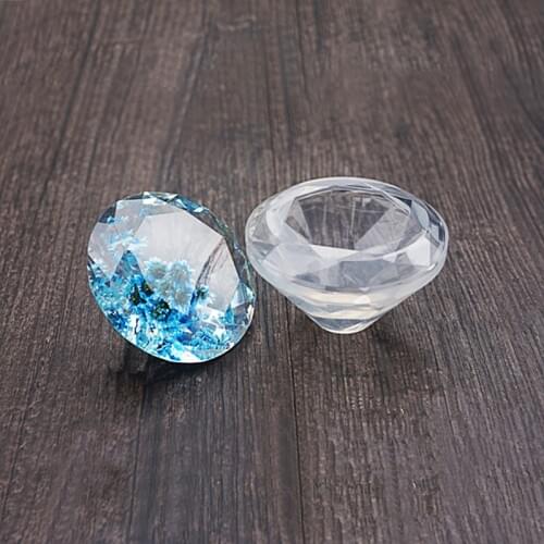 High Quality Diamond Fashion Scrapbooking Silicone Mould DIY Resin Decorative Craft Jewelry Making Mold Epoxy Resin Molds