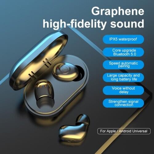 Y06 Bluetooth 5.0 Waterproof Rechargeable Noise Reduction Earphones for Xiaomi