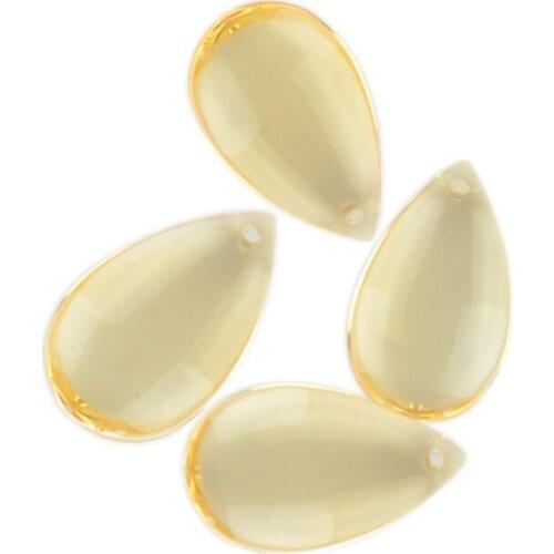 30pcs/Lot , Champagne Color 50mm Pear Crystal Chandelier Parts/Crystal Curtain Pendant For Diy Curtain , Chandelier Products