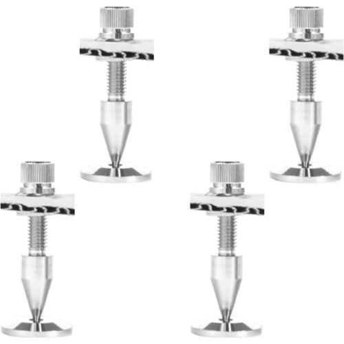 4 Sets Speaker Peak Isolation Nail Stand Foot Speaker Shockproof Cone Bottom Pad LX0B
