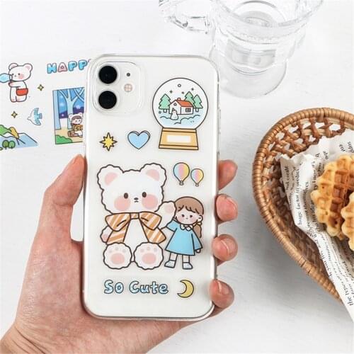 4 Sheet/Set PET Stickers For DIY Scrapbooking Bullet Journal Adhesive Sticker Set Phone Dairy Label Photo Ablums Card Making