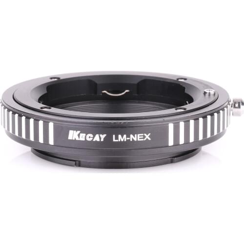 KECAY LM-NEX Adapter Ring for Leica M Lens to Sony E Mount A7III A9 A7R A6000 A3000 NEX-7 6 5 3 5N 3VG10E VG20E 4