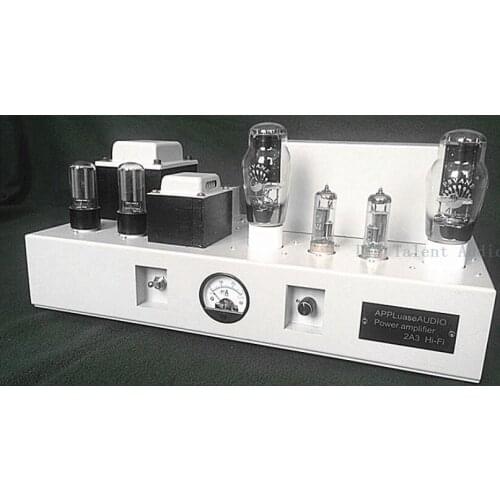American West Electric master HI-FI series 2A3 Class A single-ended tube power amplifier power 3.5W+3.5W, distortion less 5