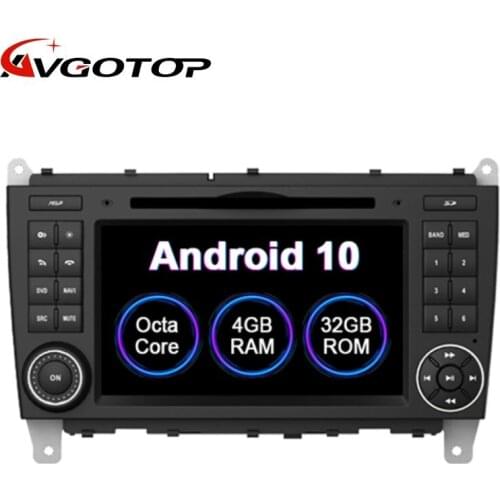 AVGOTOP Car Multimedia for Mercedes Benz CLK W209 2004-201 CLS W219 2004-2008 GPS WiFi Bluetooth Vehicle Radio Audio