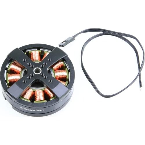 BGM5208-200 200 Turns Gimbal Brushless Motor for DSLR Camera w/ slip-ring (Hole Dia:5mm)