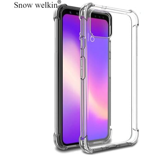 Airbags Buffer Silicine Case For Google Pixel 2 3 4 5 3A 4A XL 2XL 3XL 4XL 5A 5G 6 Pro Case Clear Soft TPU Shockproof Back Cover