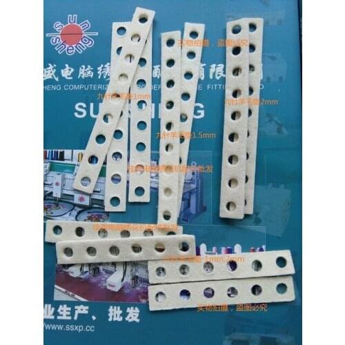 Computer embroidery machine parts - six / nine needle wool pad 1mm, 1.5mm, 2MM of the needle bar frame pad
