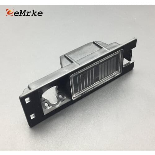 EEMRKE Car Camera Bracket License Plate Lights Housing for Chevrolet Cobalt 2005~2010 (2011~2014 c Russia) - Black Color