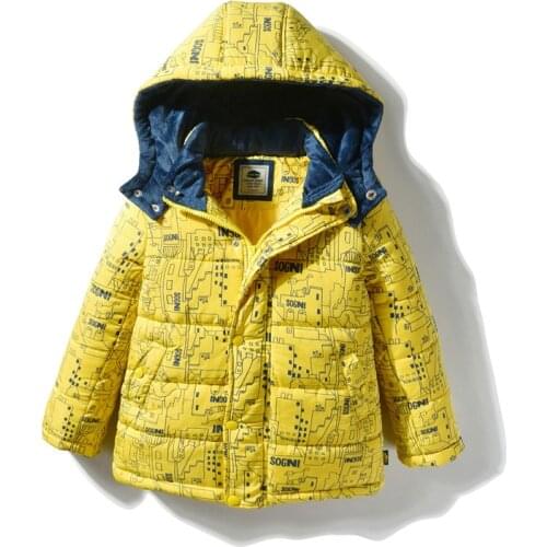 Flying Whales Winter Jackets For Boys