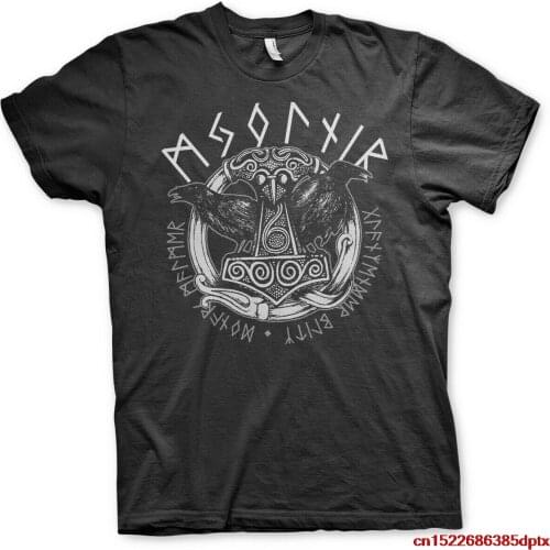 Mjolnir Donars Malmer T-Shirt Thorhammer Wotan Asgard Odin Valhalla Viking