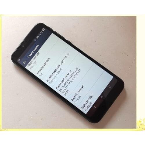 Touch LCD Flex Cable Camer Frame FOR BQ 5301 Strike View