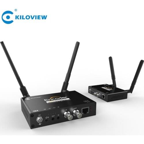 H.264 SD/HD SDI Over IP Encoder with 4G/Wifi for Live Broadcast, Recording System